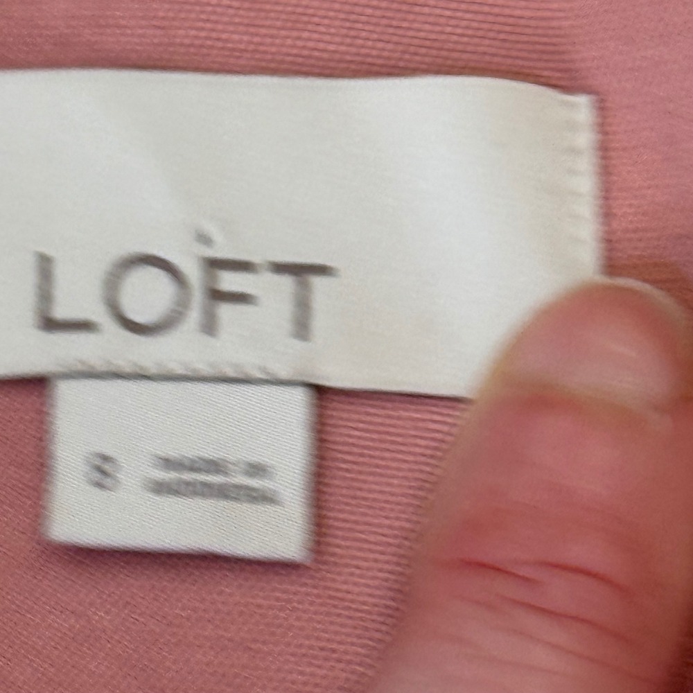 LOFT Pinkish salmon colored Blazer Jacket - Picture 2 of 4